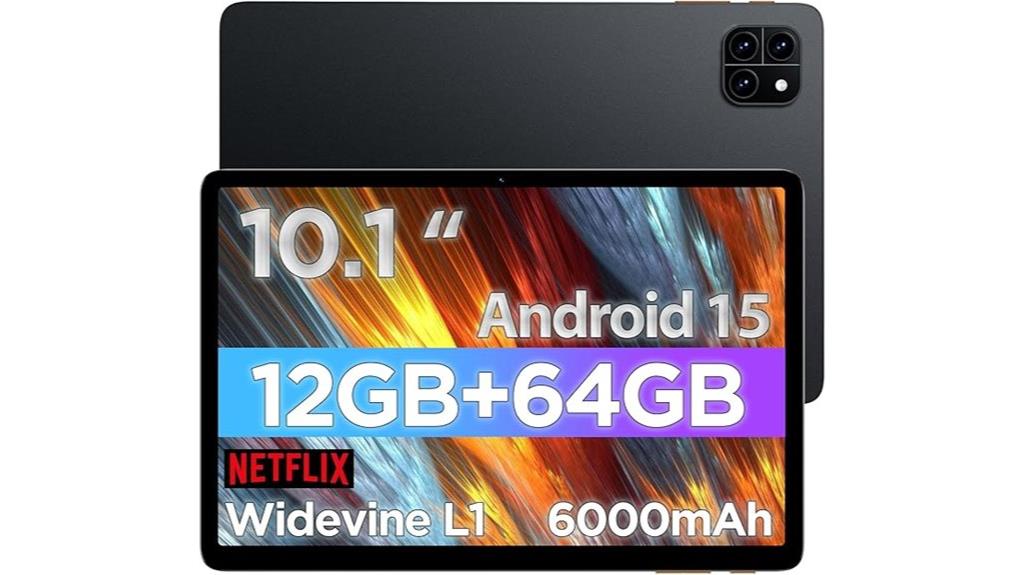 10 1 inch android tablet