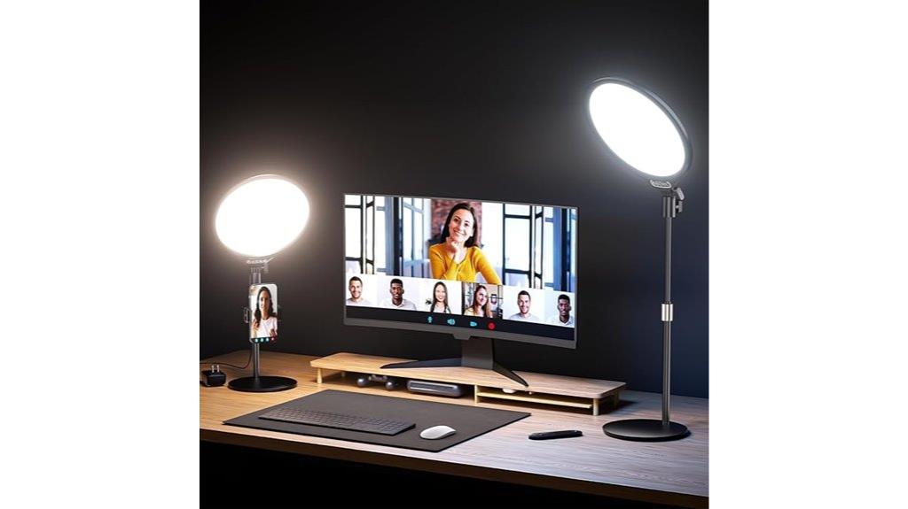 10 5 inch dimmable ring light