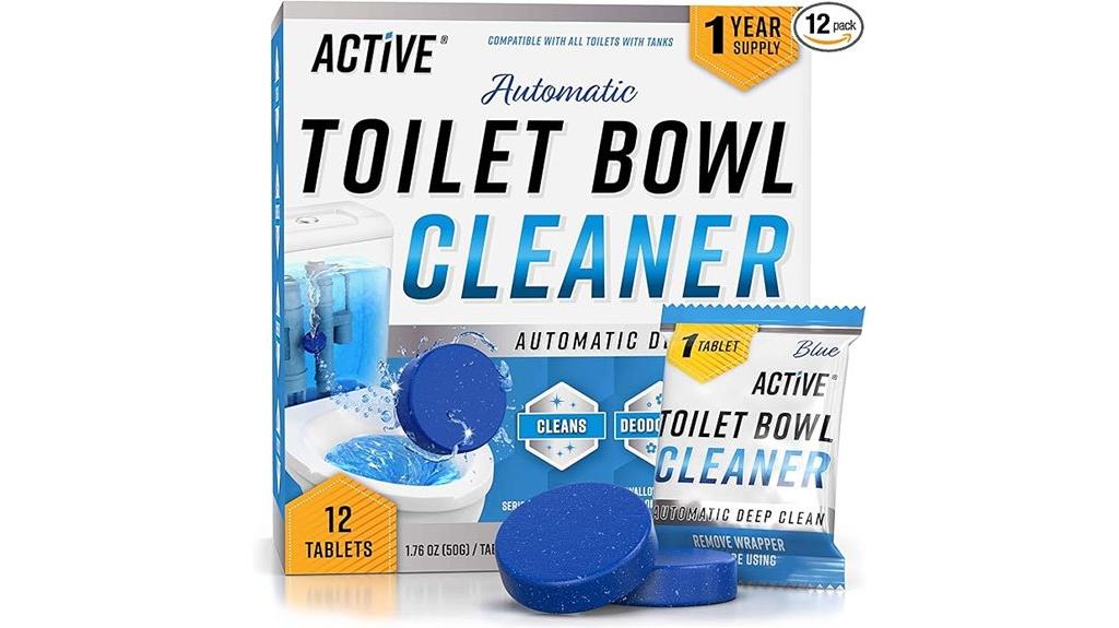 12 count toilet cleaner tablets