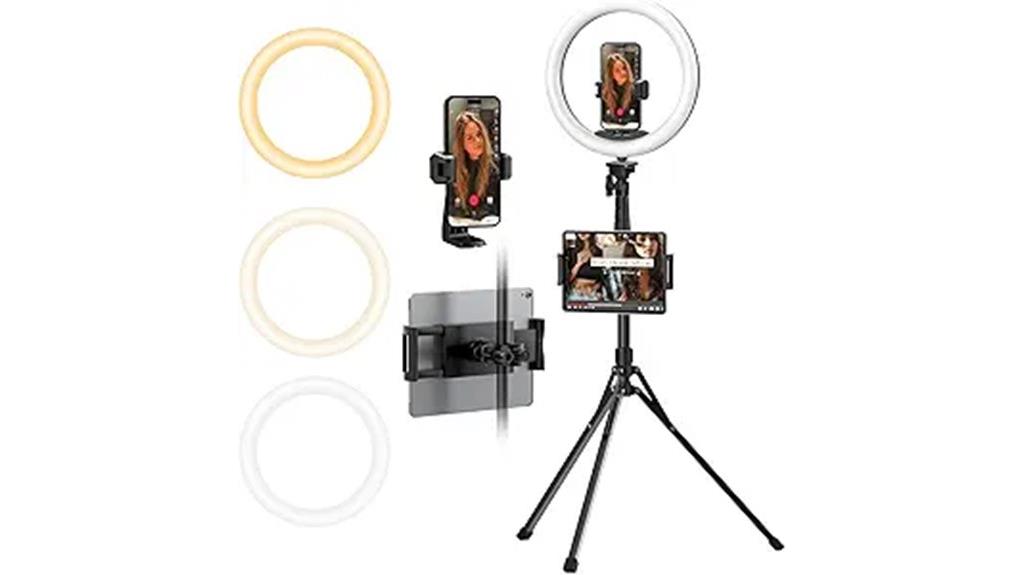 12 inch ring light kit