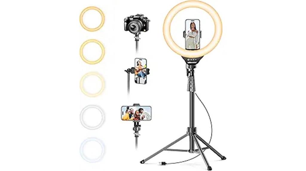 12 inch ring light kit