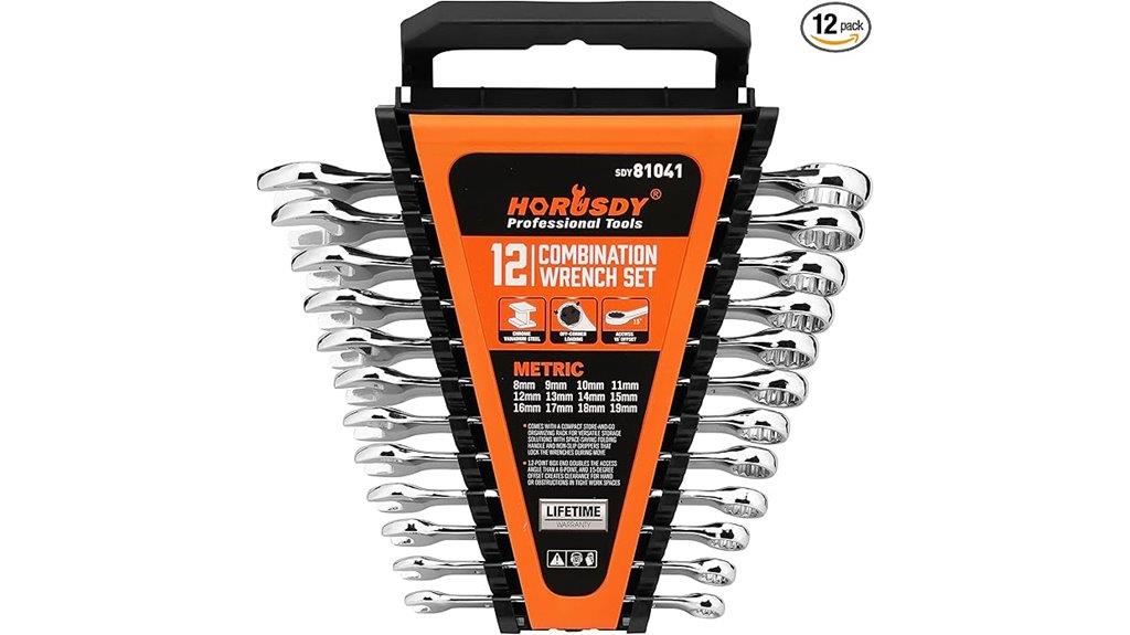 12 piece metric wrench set