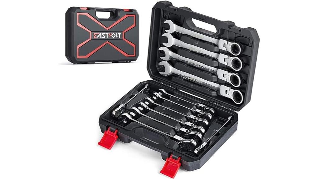 12 piece ratcheting wrench set