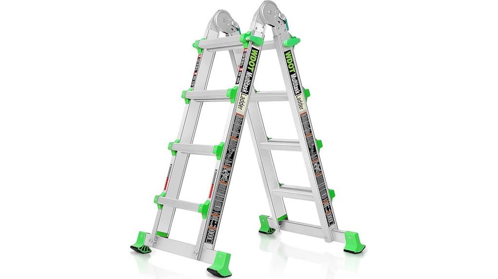 14 ft aluminum a frame ladder