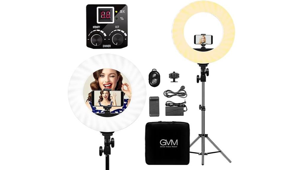 14 inch bi color ring light