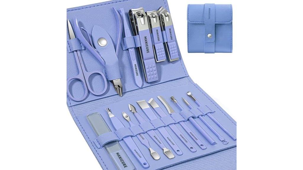 16 piece nail grooming kit