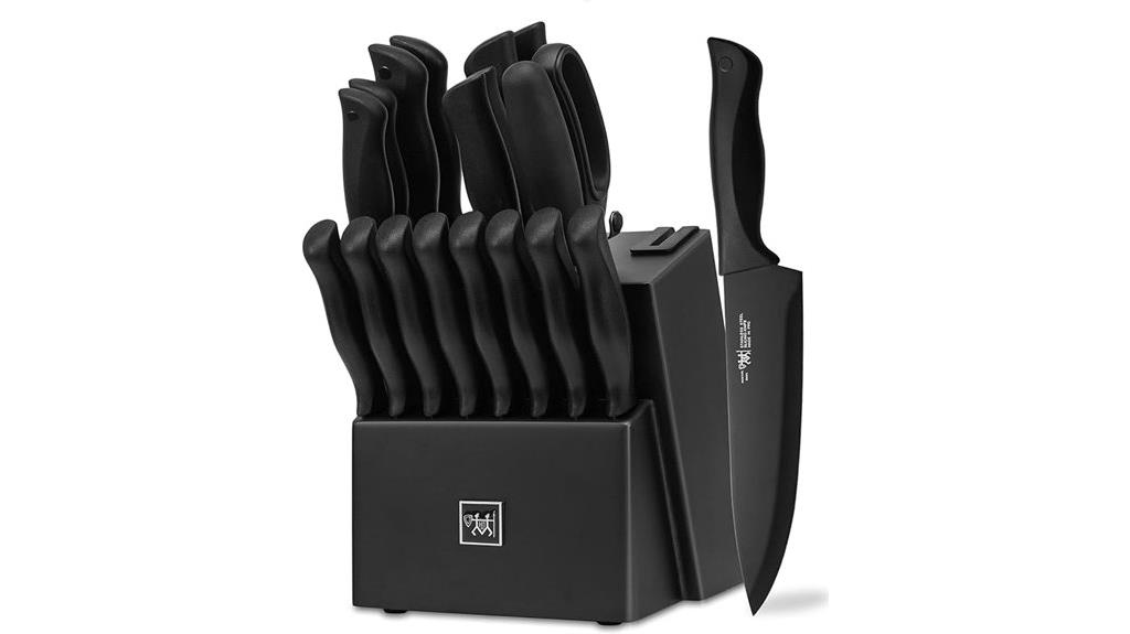 19 piece knife set