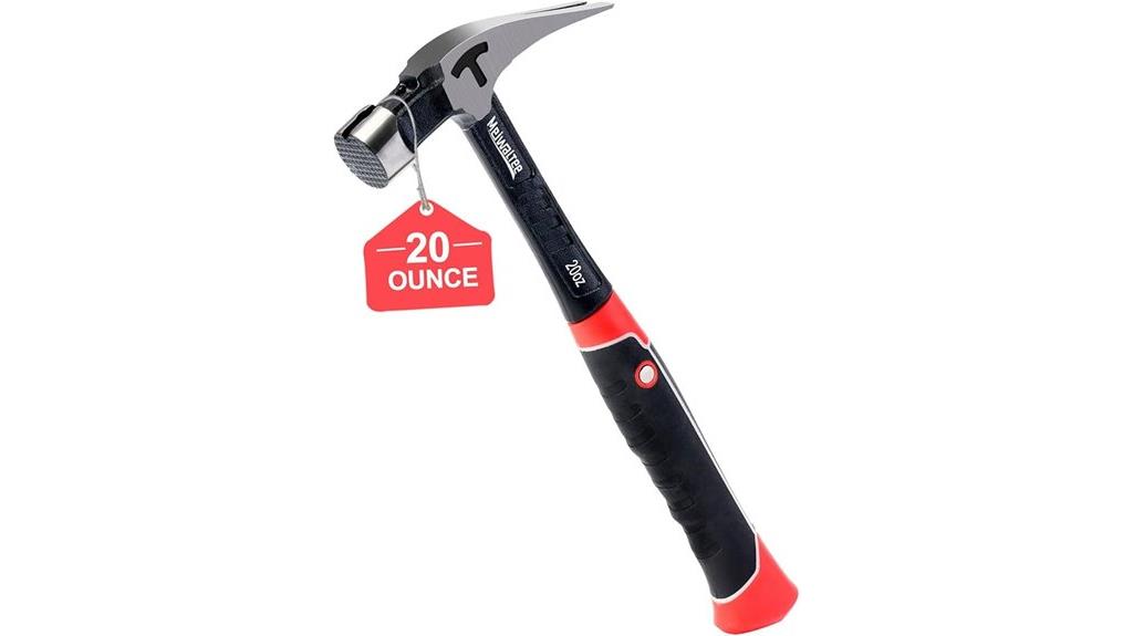 20 oz forged claw hammer