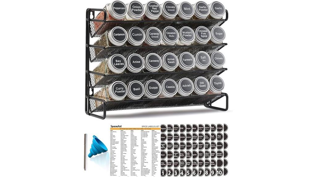 28 jar space saving organizer