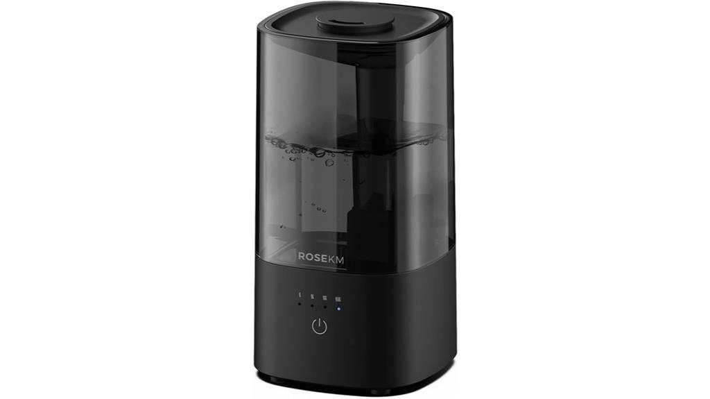 2l bedroom cool mist humidifier
