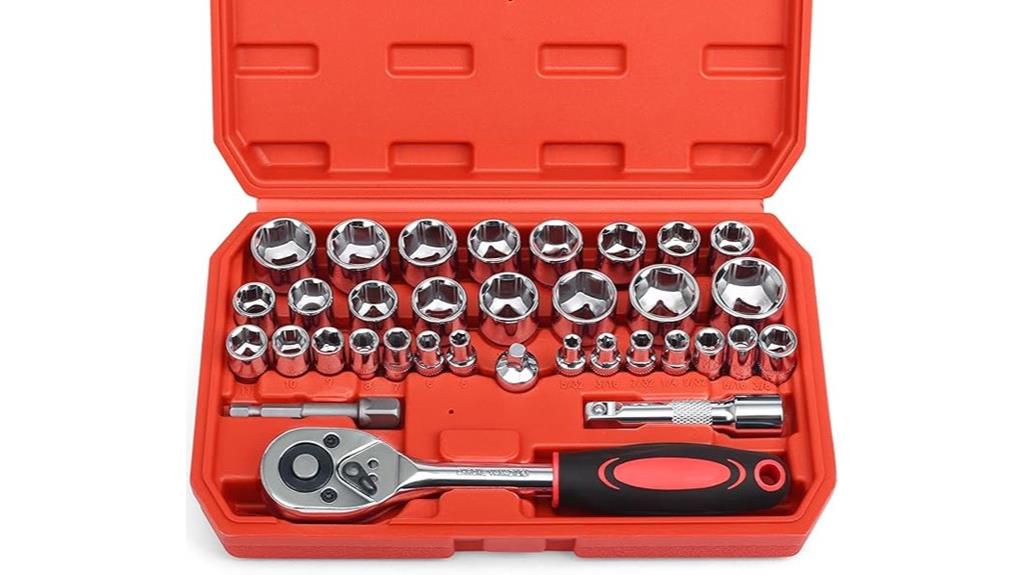 34 piece wrench set
