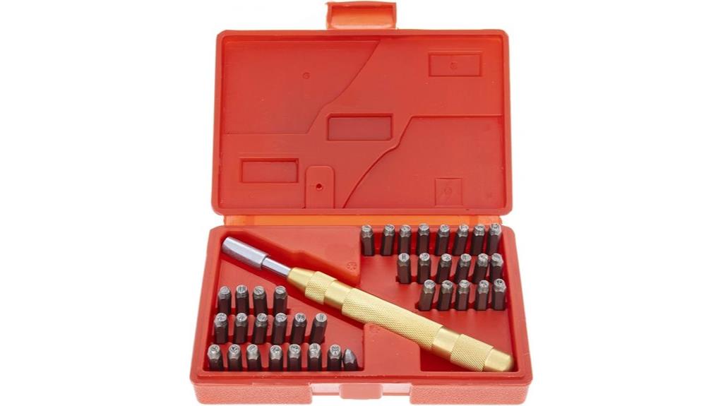 38 piece stamping kit