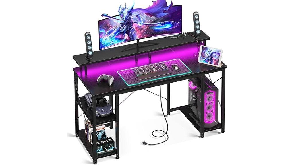 48 inch led gaming desk