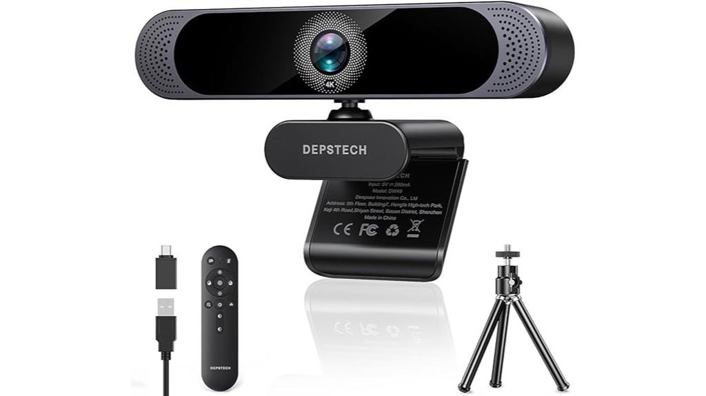 4k sony sensor webcam