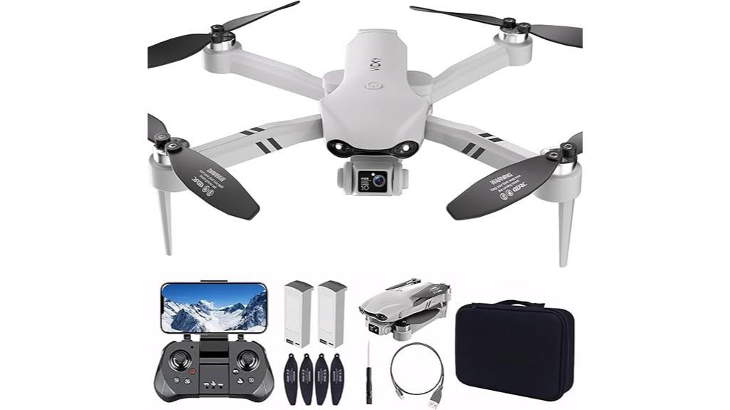 4k uhd gps foldable drone