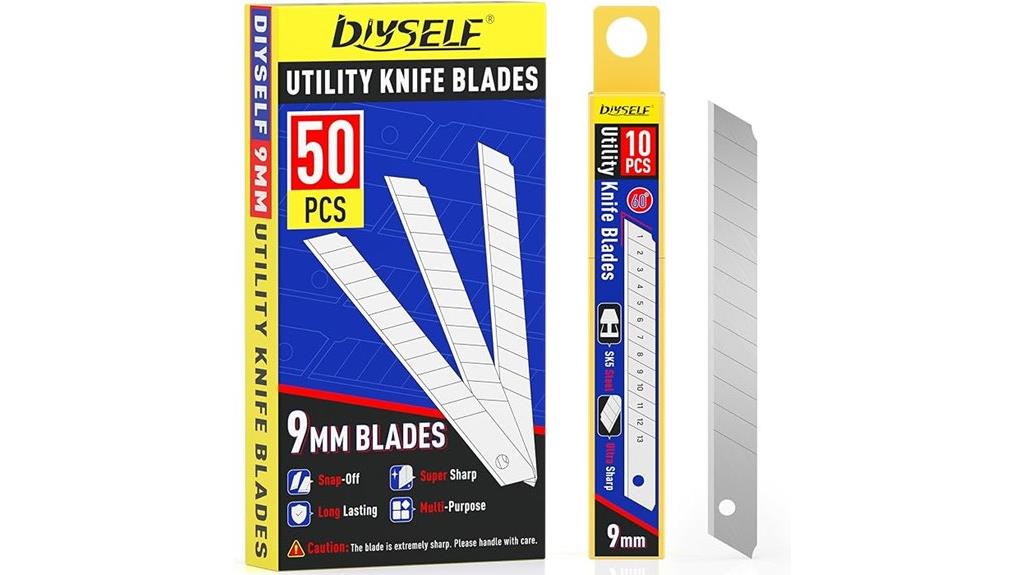 50 pack utility knife blades
