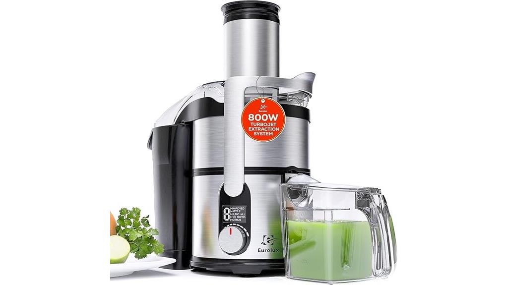 800w centrifugal juicer