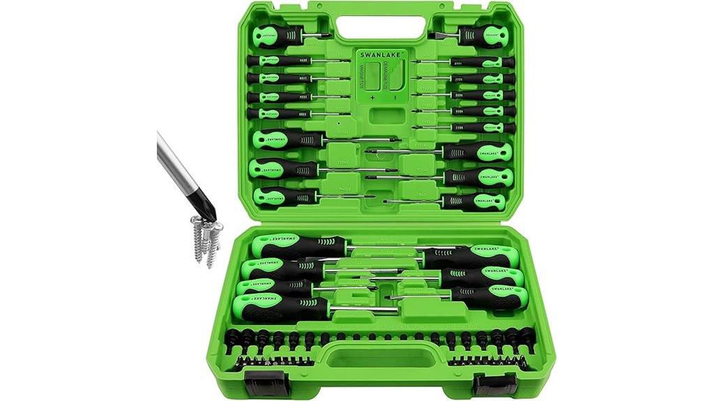 86 piece magnetic screwdriver set