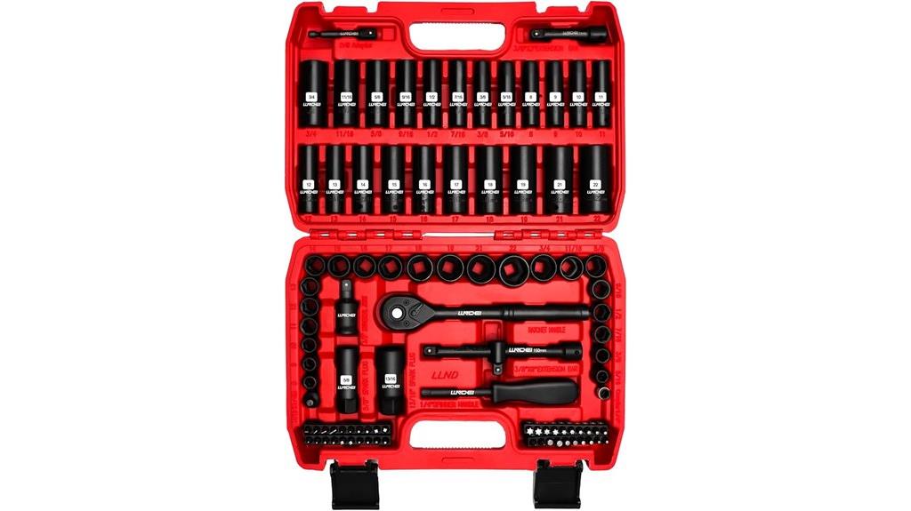 95 piece drive socket set