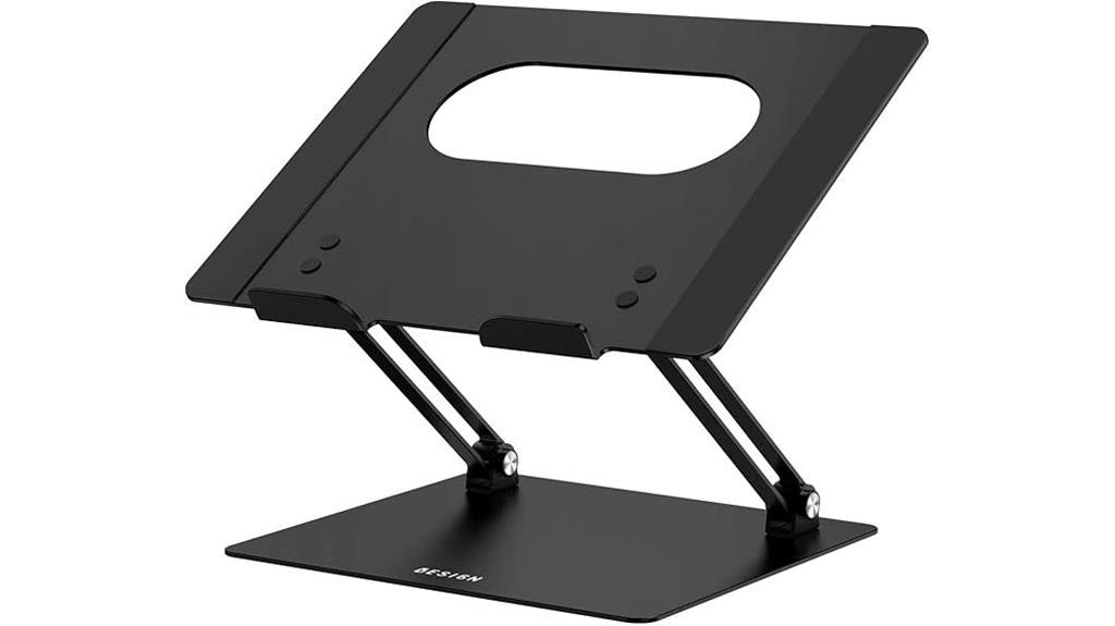 adjustable aluminum laptop stand