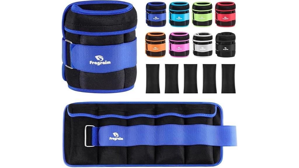 adjustable ankle weights pair
