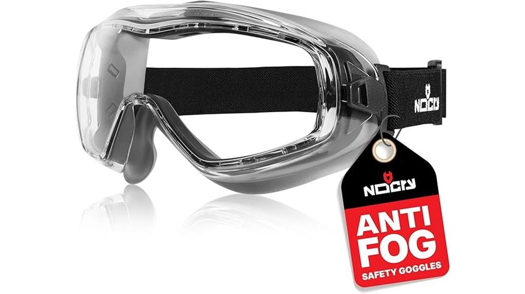 adjustable anti fog goggles