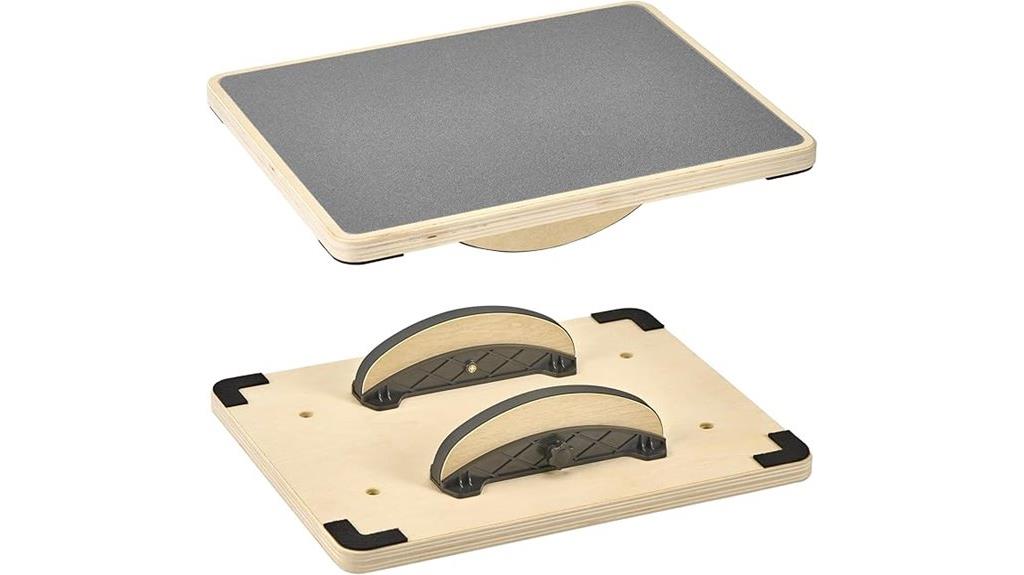 adjustable anti slip balance board