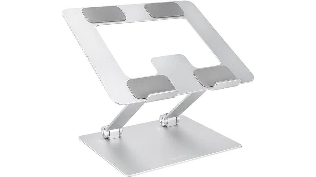 adjustable desk laptop stand