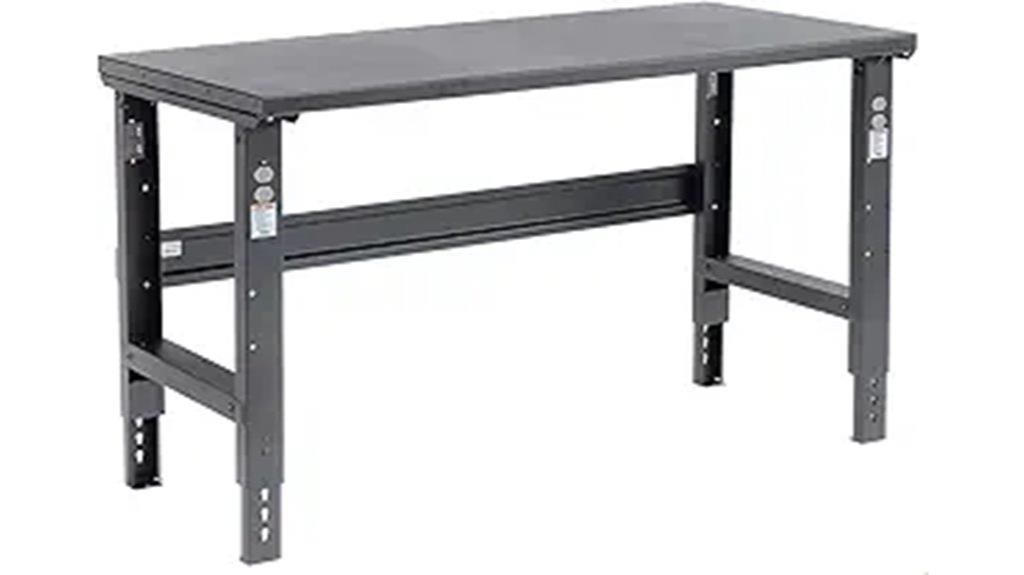 adjustable industrial workbench