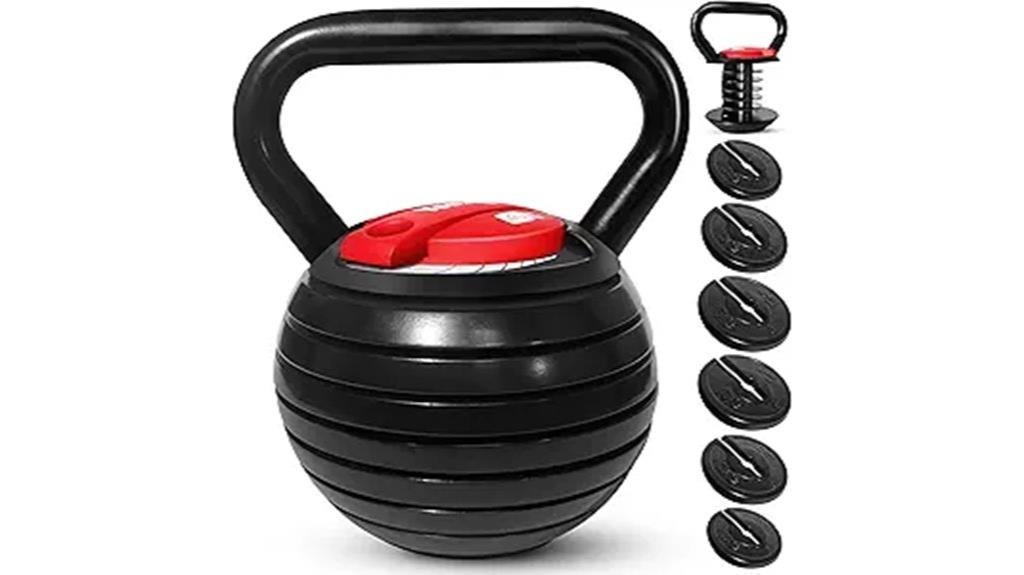 adjustable kettlebell for versatility