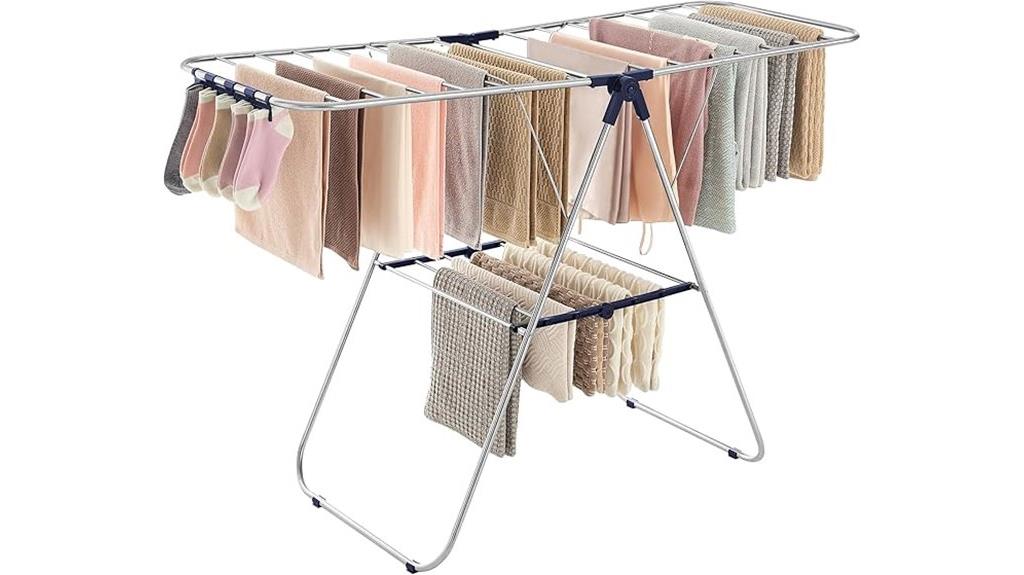 adjustable multi tier drying rack