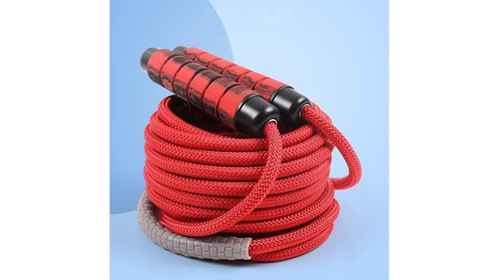 adjustable nylon braided jump rope