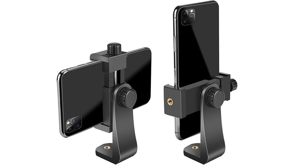 adjustable smartphone tripod mount