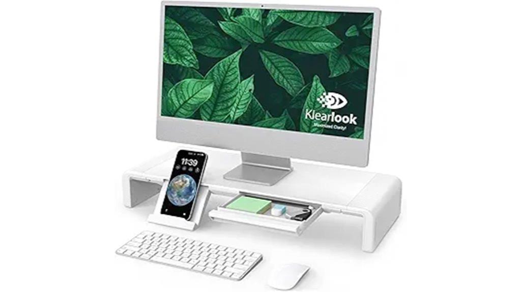 adjustable stand with storage