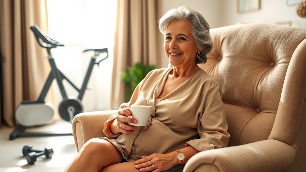 aging reduces women s activity