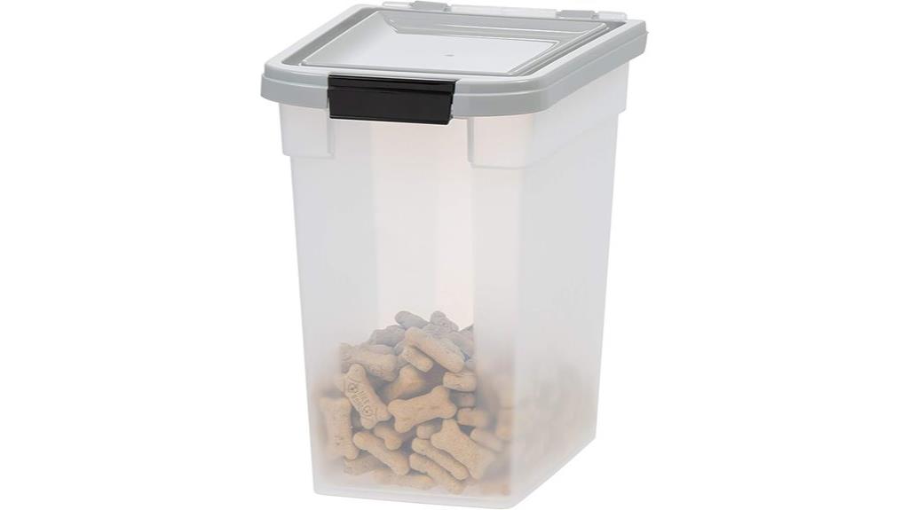 airtight pet food container