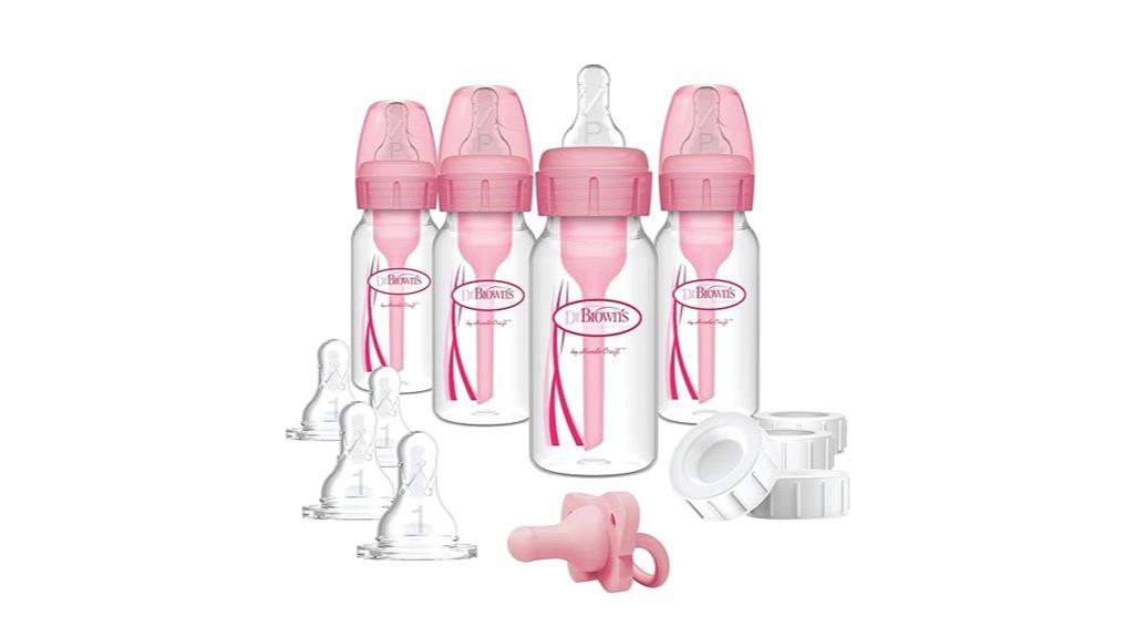 baby feeding set with anti colic