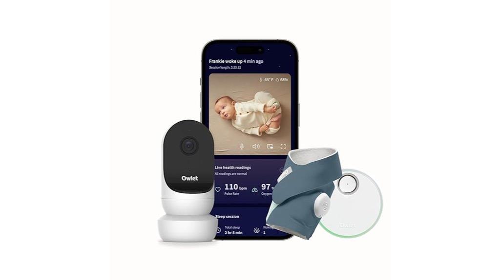baby monitor with smart sock