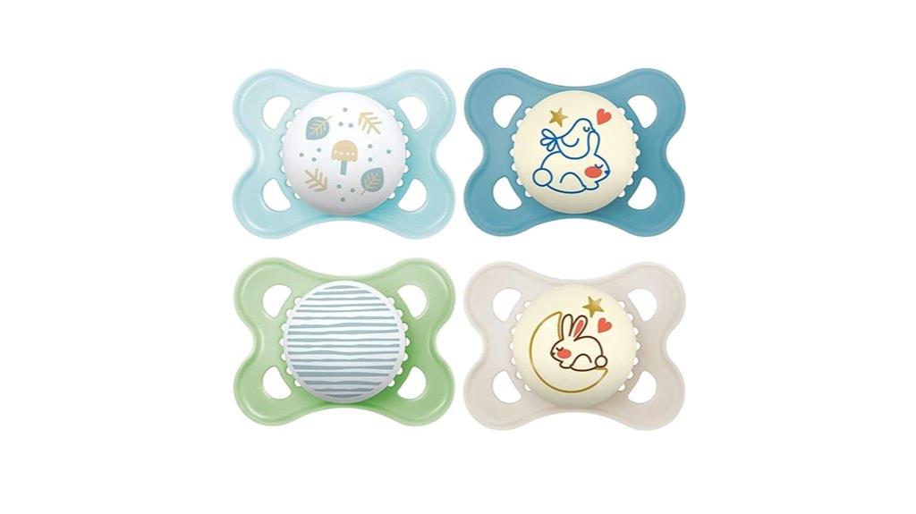 baby pacifiers day and night