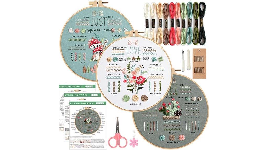 beginner embroidery kit