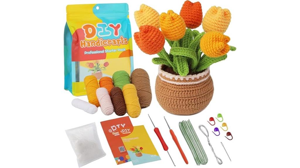 beginner friendly crochet kit