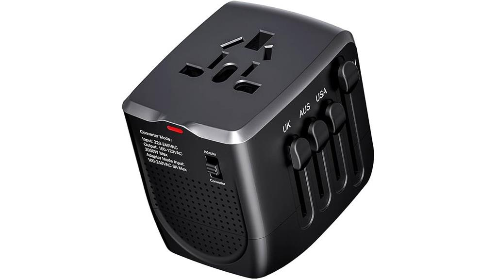 black international travel converter