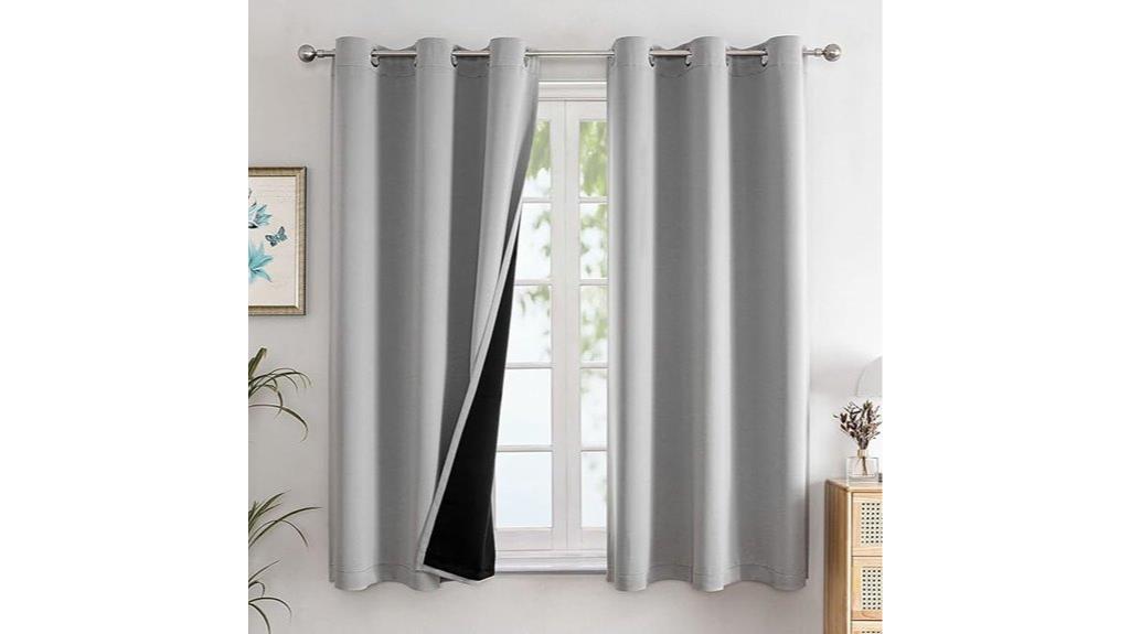 blackout curtains 2 panels