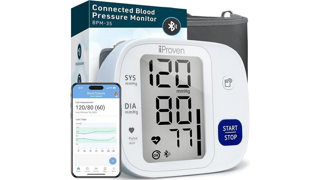 bluetooth blood pressure monitor