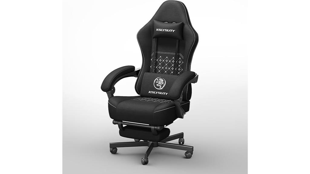 breathable ergonomic gaming chair