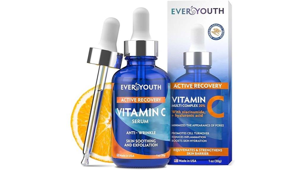 brightening facial serum blend