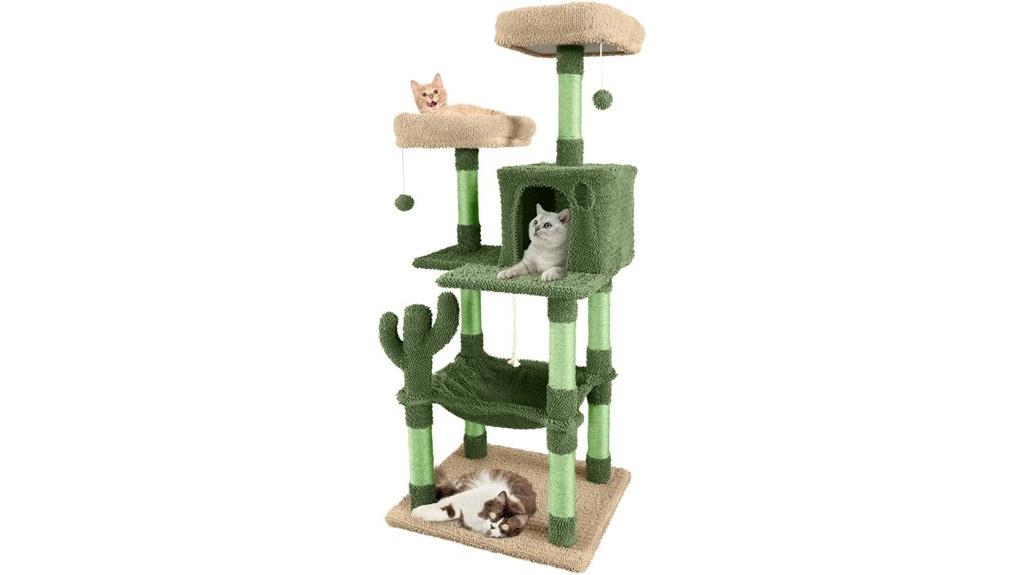 cactus cat tree indoor
