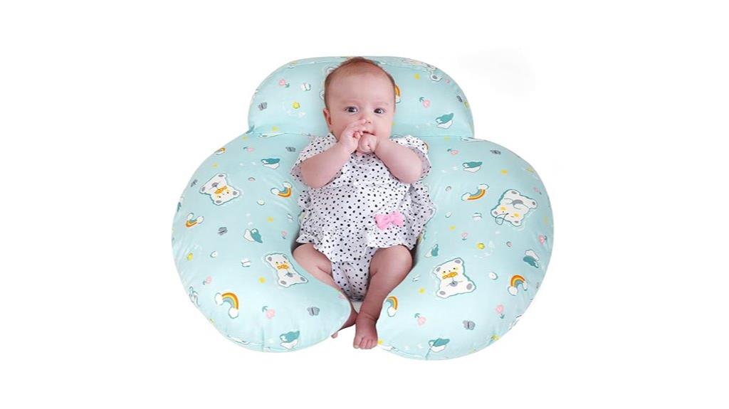 cambridge blue nursing pillow