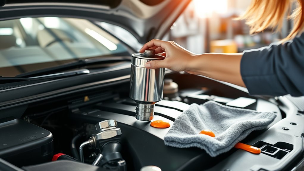 change oil and filter regularly