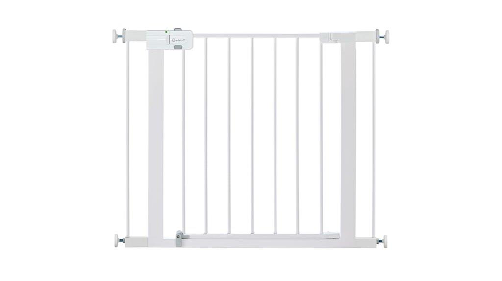 child proof gate with door